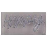 Searchlight Happy neon LED light 30cm, UK version