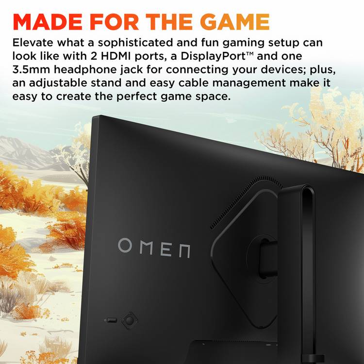 HP Omen G2 27-inch FHD gaming monitor, imported from the UK