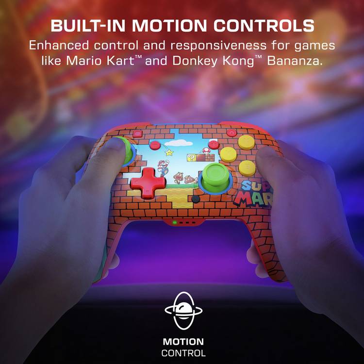Turtle Beach Rematch wireless controller Mario bricks (British brand)