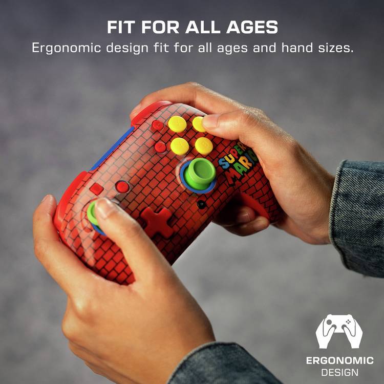 Turtle Beach Rematch wireless controller Mario bricks (British brand)