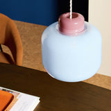 Argos Habitat Blue Glass Lampshade 24cm- Buy online at McGrocer