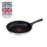 Argos Tefal Titanium Edition 28cm Stainless Steel Frying Pan- Buy online at McGrocer