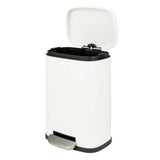 Argos Home white 5 litre rectangular pedal bin, UK version