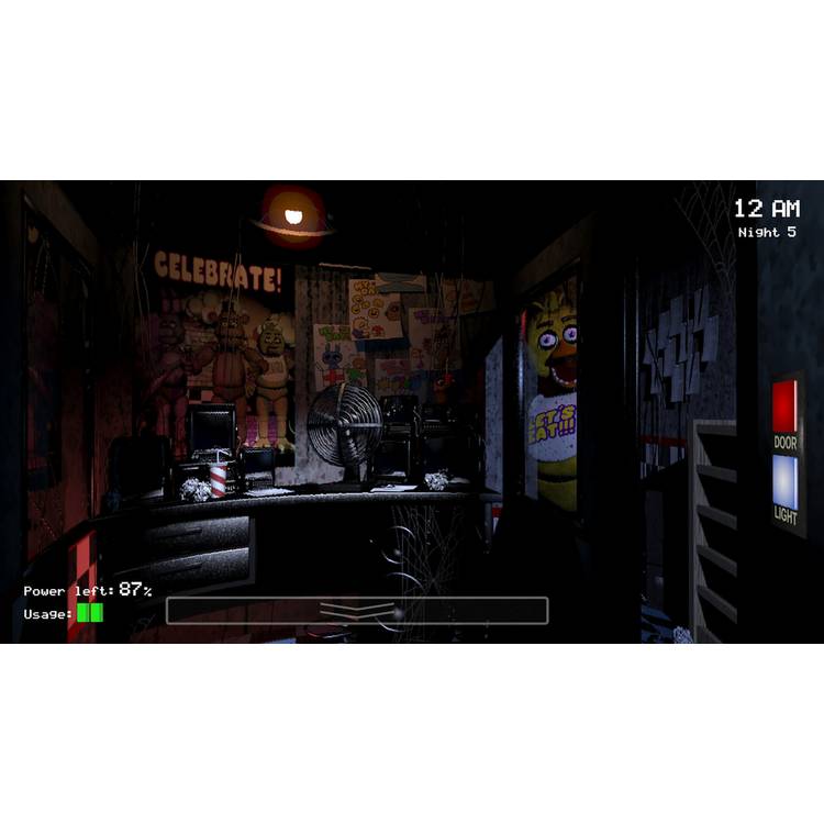 Five Nights at Freddy's Core Collection PS4 game cover - British product