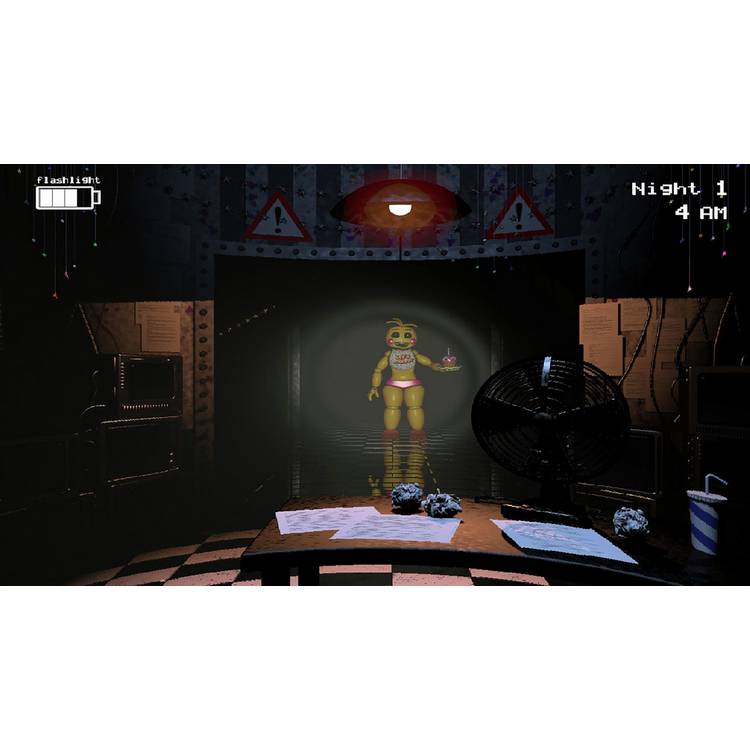 Five Nights at Freddy's Core Collection PS4 game cover - British product