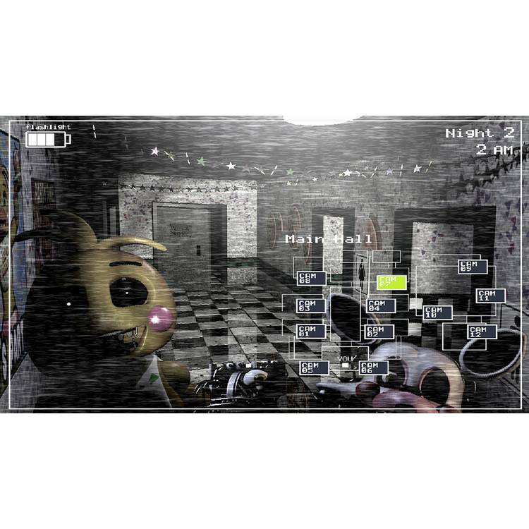 Five Nights at Freddy's Core Collection PS4 game cover - British product