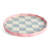 Habitat Harlequin Blue trinket tray 25.6cm - British product