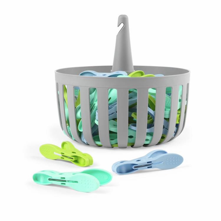 Beldray peg basket with 30 pegs 20cm - British product