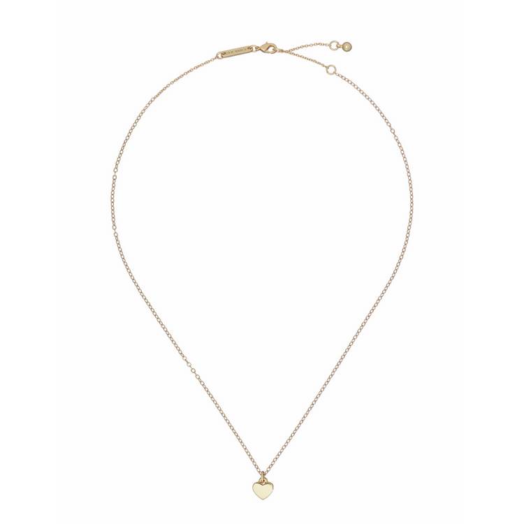 Ted Baker gold tone heart pendant necklace - British product