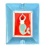 Harrods Laetitia Rouget Mermaid Ceramic Ashtray 18.5cm- Buy online at McGrocer