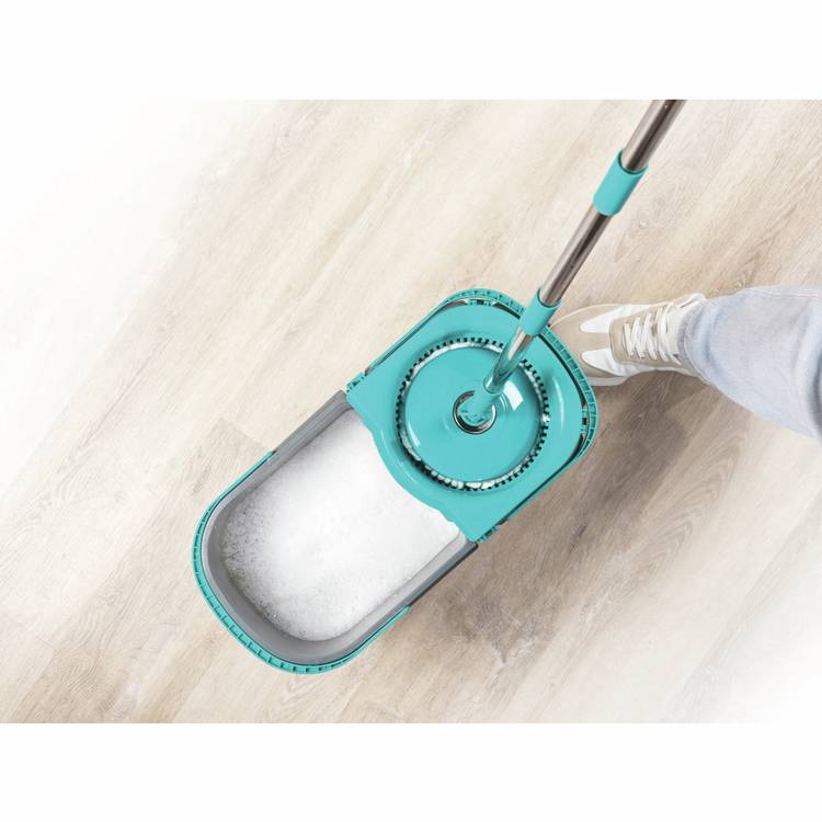 Beldray antibac dual compartment spin mop with refill - British product