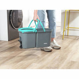 Beldray antibac dual compartment spin mop with refill - British product