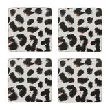 Argos Home leopard print placemats and coasters set, imported from the UK
