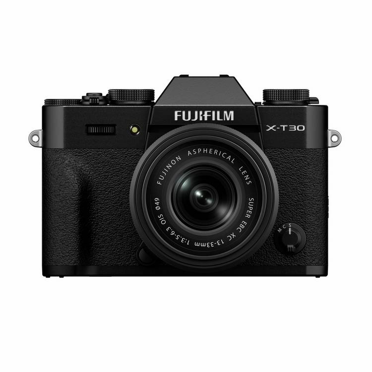 Fujifilm X-T30III mirrorless camera with 13-33mm lens, imported from the UK