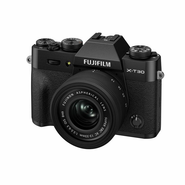 Fujifilm X-T30III mirrorless camera with 13-33mm lens, imported from the UK