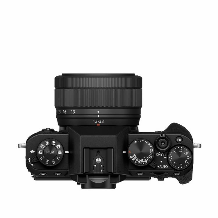 Fujifilm X-T30III mirrorless camera with 13-33mm lens, imported from the UK