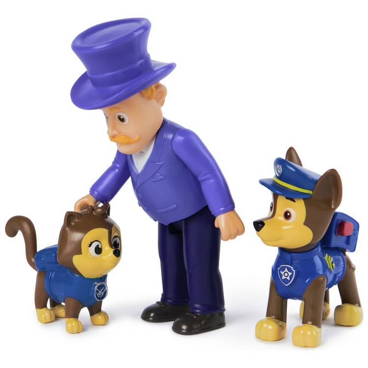 PAW Patrol Chase and Humdinger figure set - British product