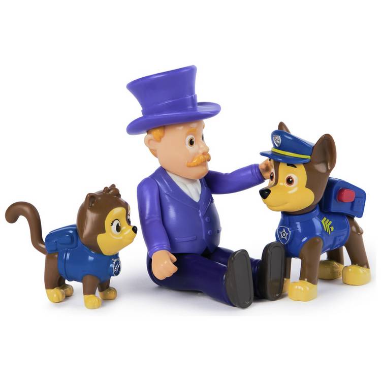 PAW Patrol Chase and Humdinger figure set - British product