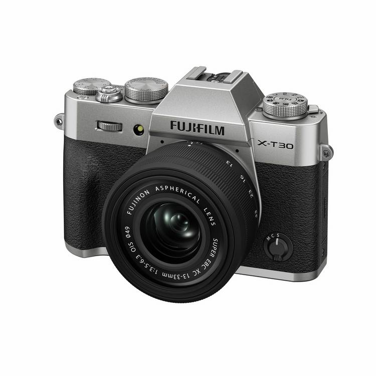Fujifilm X-T30III mirrorless camera with 13-33mm lens silver, imported from the UK