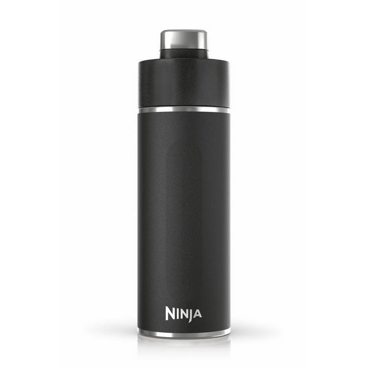 Ninja Thirsti black travel bottle 700ml - British product