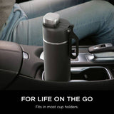 Ninja Thirsti black travel bottle 700ml - British product