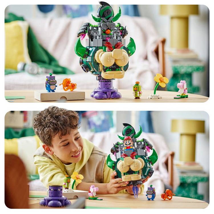 LEGO Super Mario Prince Florian and Castle Bowser set 1251 pieces - British product