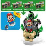 LEGO Super Mario Prince Florian and Castle Bowser set 1251 pieces - British product