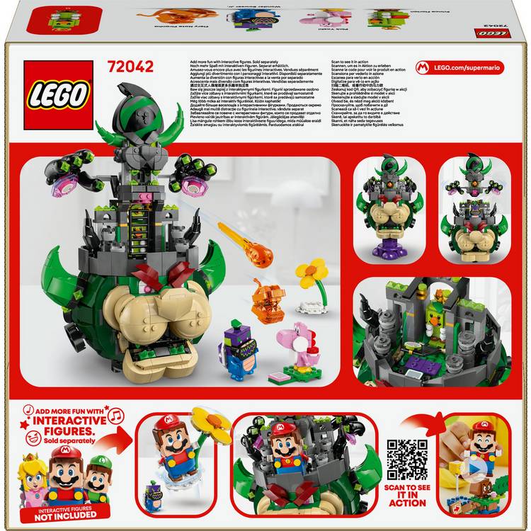 LEGO Super Mario Prince Florian and Castle Bowser set 1251 pieces - British product
