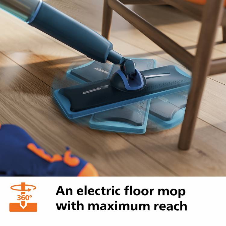 Philips OneUp 5000 electric mop - British product