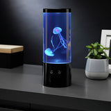 Menkind round jellyfish lamp colour-changing mood lighting, imported from the UK