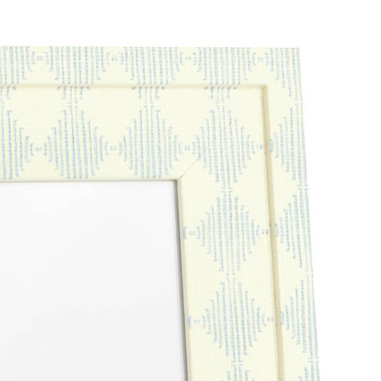 Habitat Harlequin printed blue picture frame 5x7 inch (British brand)