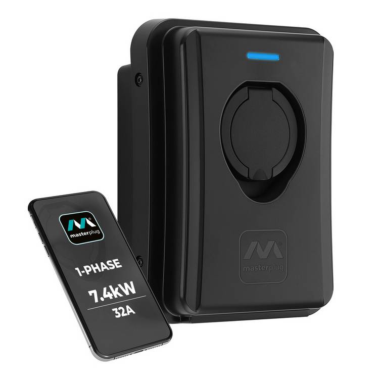 Masterplug Type 2 7.4kW EV Charger - British product