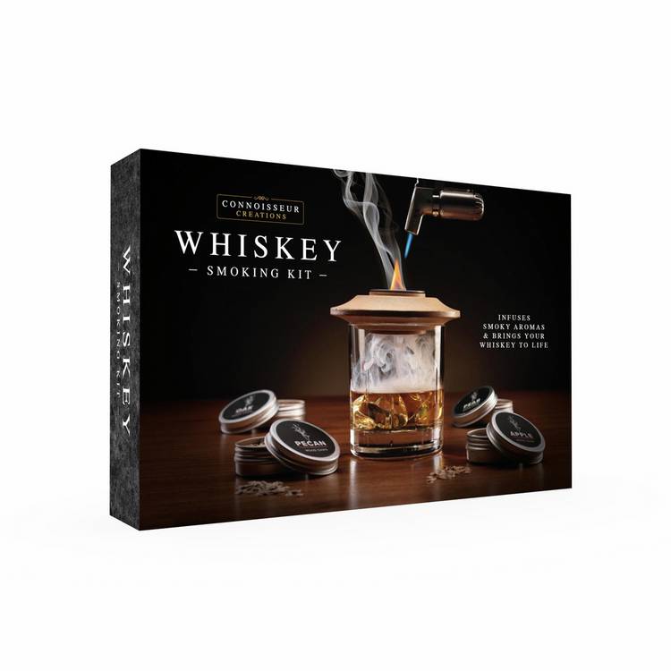 Menkind whisky smoker kit with wood chips, UK version