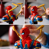 LEGO Iron Spider-Man bust building set 379 pieces, UK version