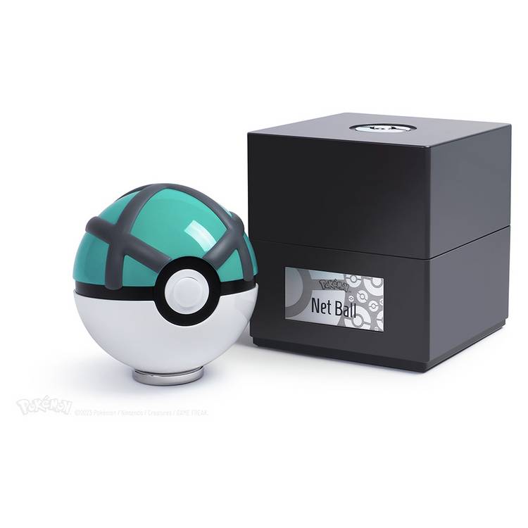 The Wand Company die-cast Pokémon Net Ball replica, imported from the UK