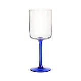 Habitat blue stem wine glasses set of 4, imported from the UK