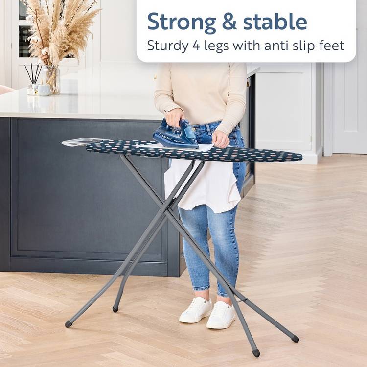 Minky ironing board navy 114x38cm - British product