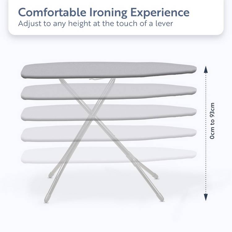 Minky ironing board navy 114x38cm - British product
