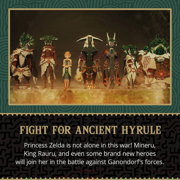 Hyrule Warriors Age of Imprisonment Switch 2 game, imported from the UK