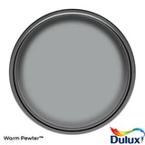 Dulux matt paint Warm Pewter 2.5L, imported from the UK