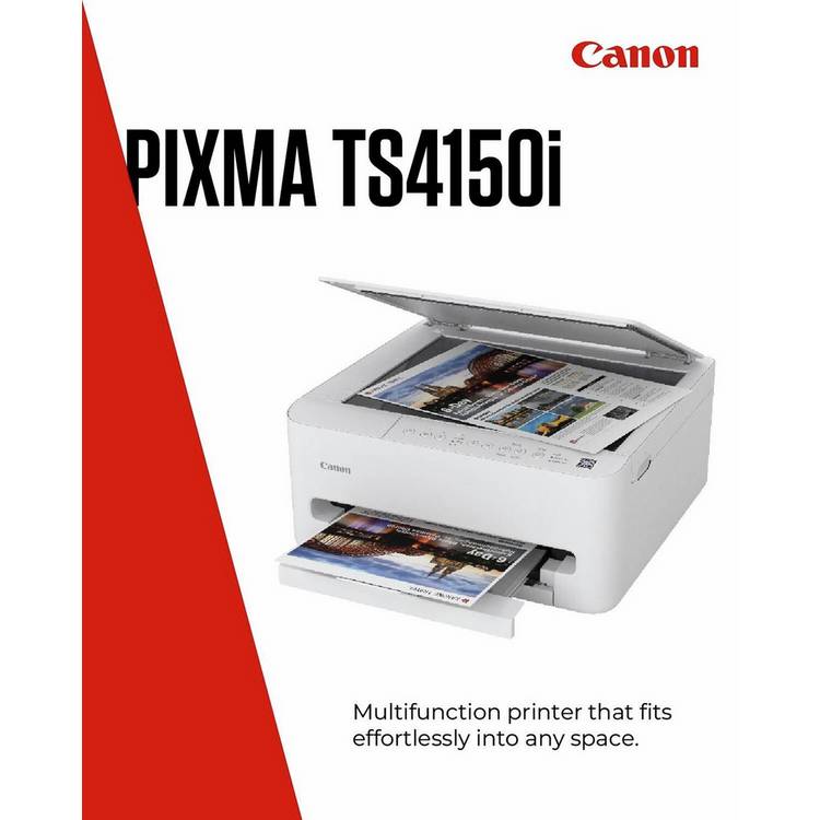 Canon PIXMA TS4150i wireless inkjet printer, imported from the UK