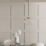Habitat Coleman brass pendant light 30cm, imported from the UK
