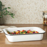 Argos Argos Home 37cm Enamel Carbon Steel Roaster- Buy online at McGrocer