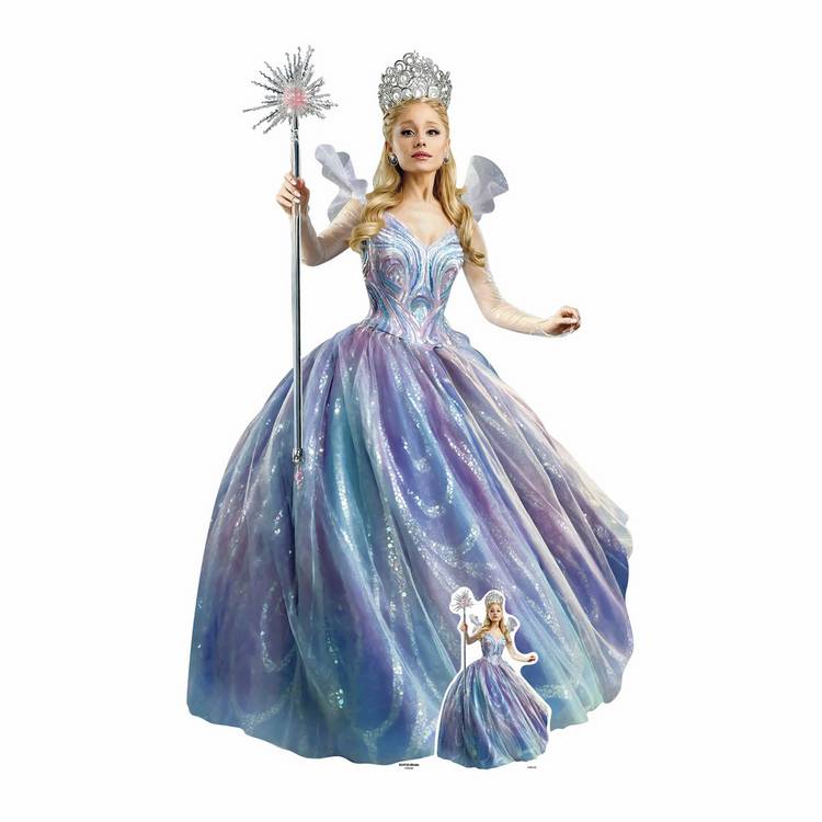 Universal Wicked Glinda cardboard cutout 60 inch, imported from the UK