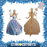 Universal Wicked Glinda cardboard cutout 60 inch, imported from the UK