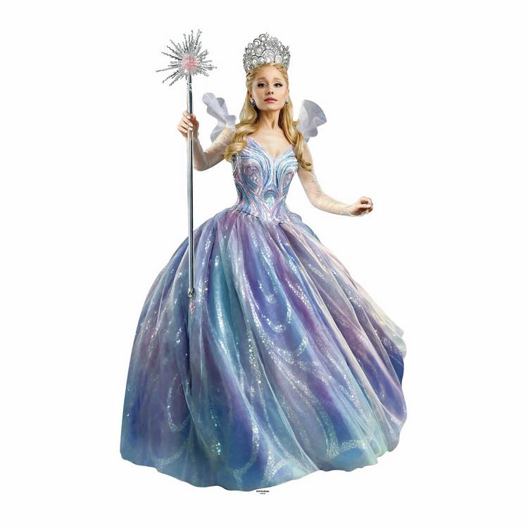 Universal Wicked Glinda cardboard cutout 60 inch, imported from the UK