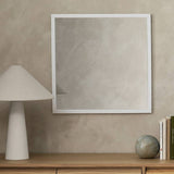 Argos Home Essentials White Square Wall Mirror - 55x55cm- Buy online at McGrocer