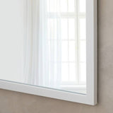 Home Essentials wall mirror white square 55x55cm, UK version