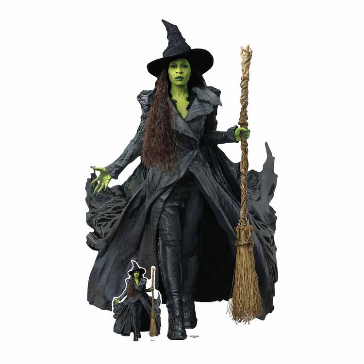 Universal Elphaba life-size cutout 62 inch - British product