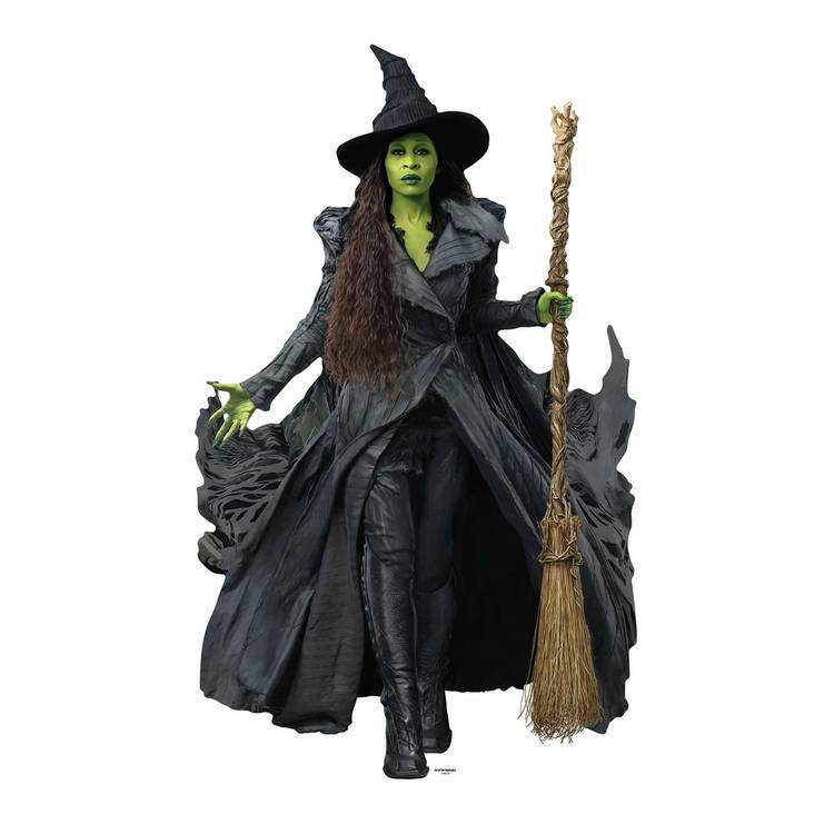 Universal Elphaba life-size cutout 62 inch - British product